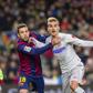 Jordi Alba em ação frente ao Atlético Madrid