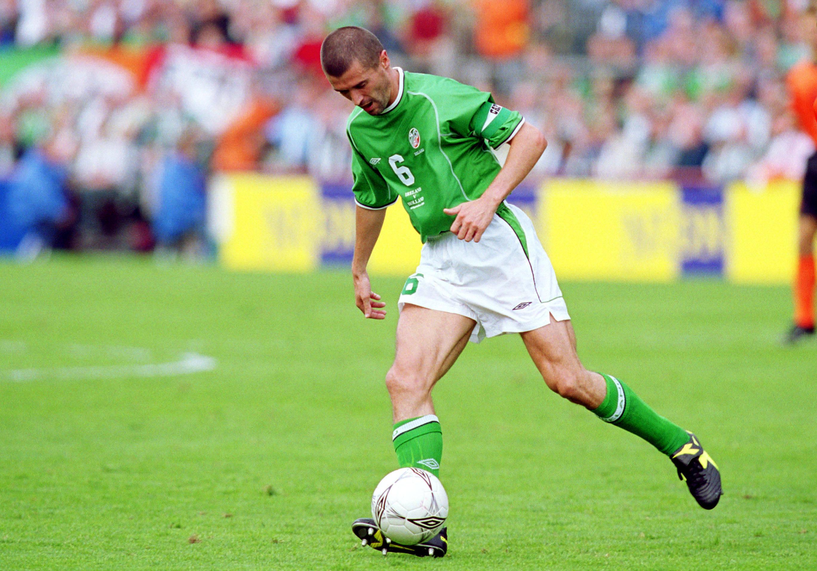 Roy Keane abandonou o estágio de preparação da República da Irlanda para o Mundial 2002 após um confronto com o treinador Mick McCarthy - Foto: Imago