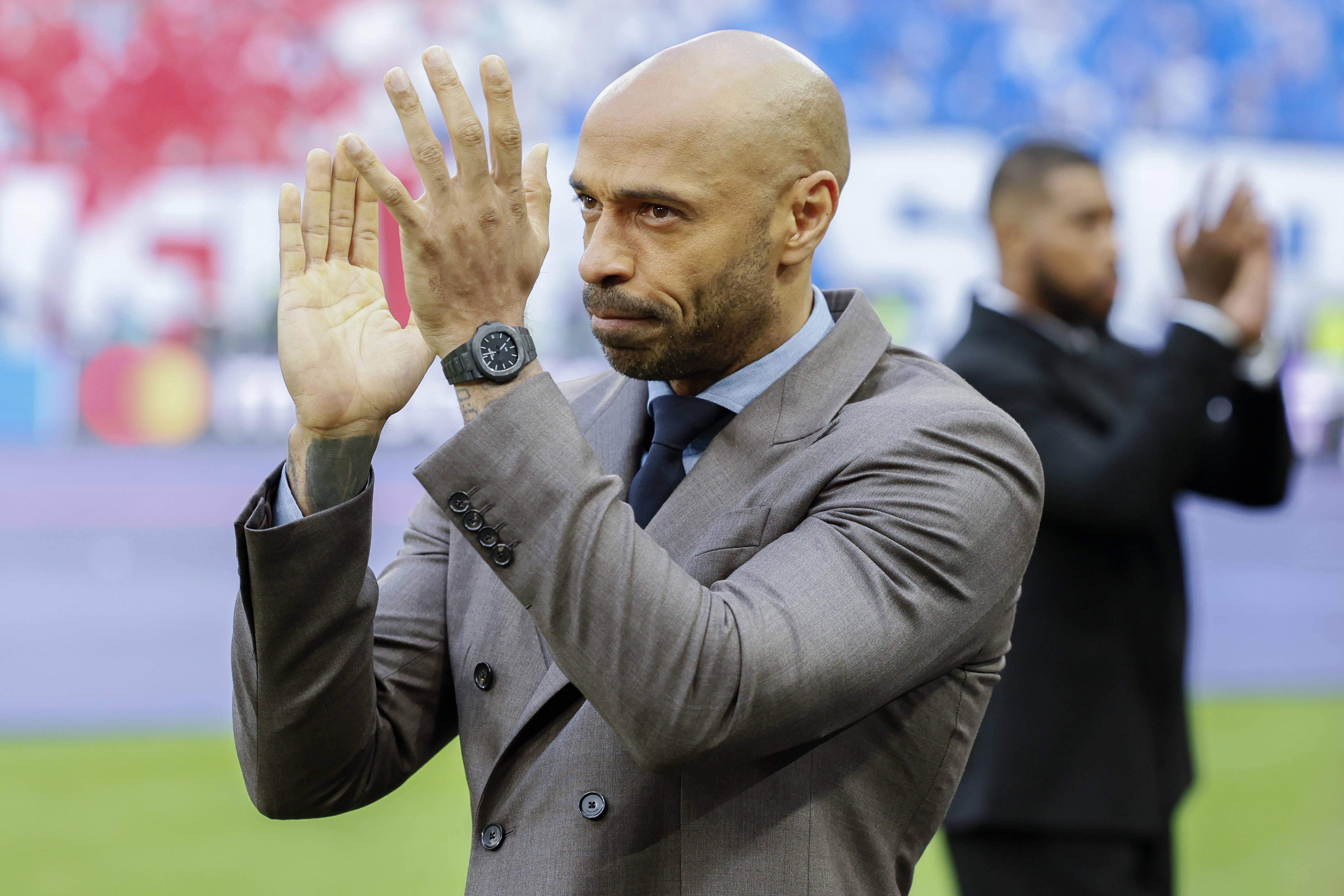 Thierry Henry esteve na final da UEFA Champions League