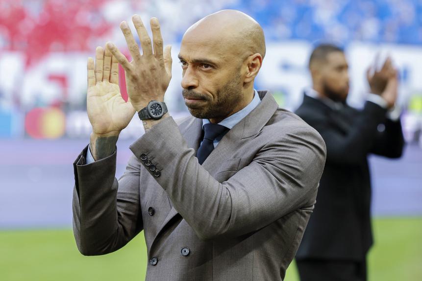 Thierry Henry esteve na final da UEFA Champions League