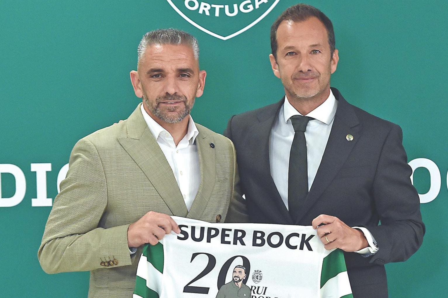 Rui Borges tem o total apoio de Frederico Varandas — Foto: MIGUEL NUNES