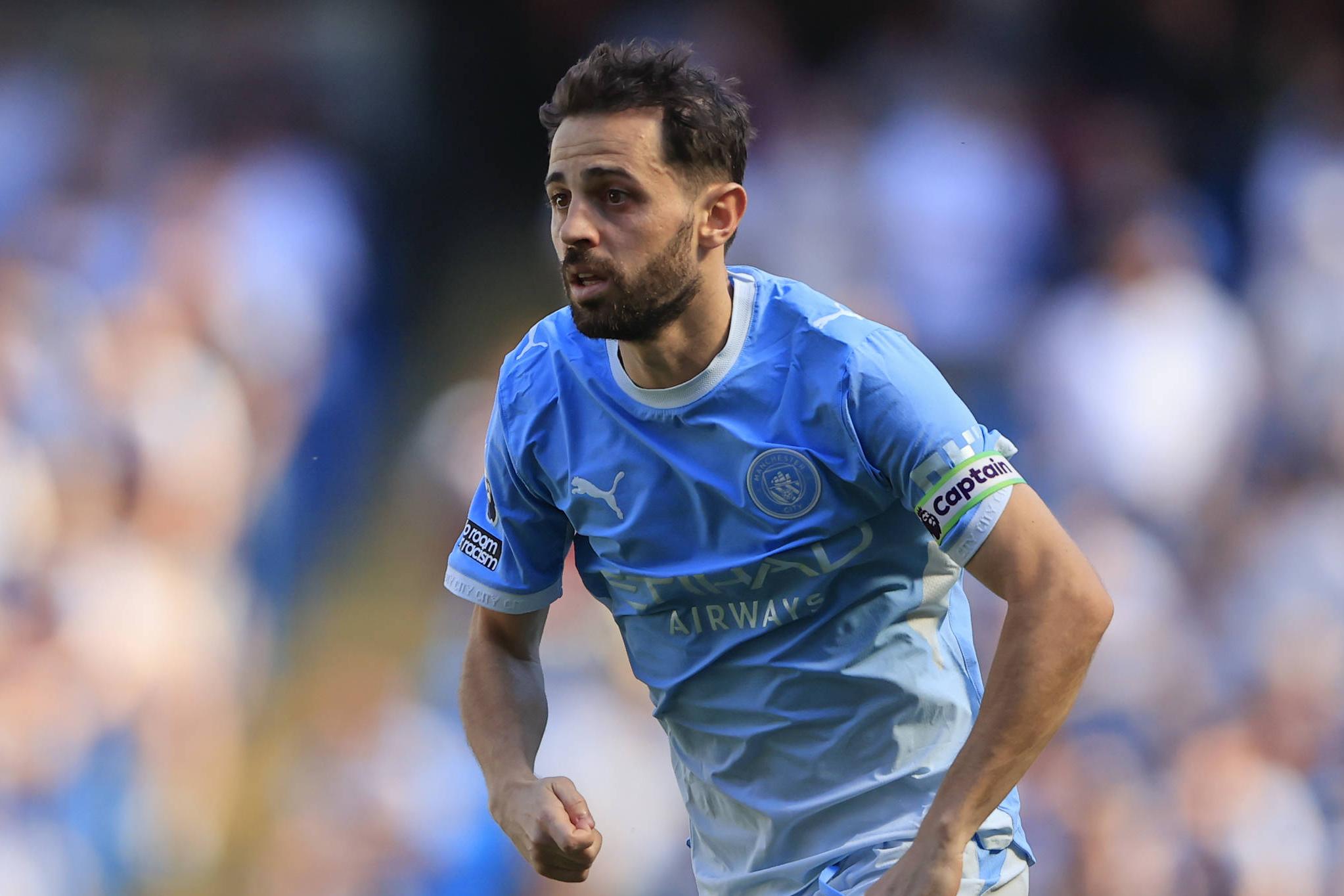 Bernardo Silva, ex-capitão do Manchester City