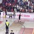 Benfica presta homenagem a André Sousa no fim da carreira
