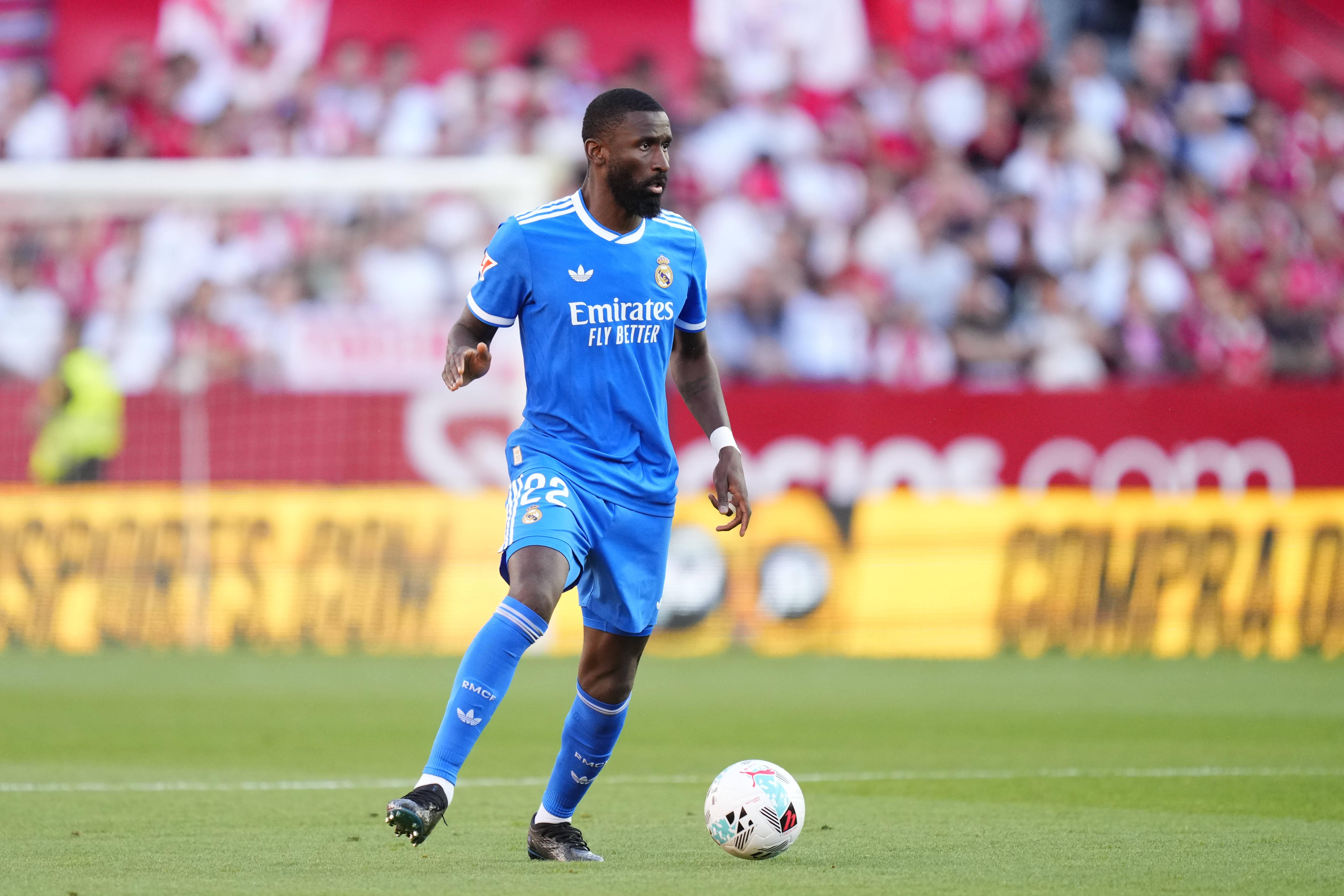 Antonio Rudiger, defesa-central alemão de 33 anos do Real Madrid. Valor de mercado: 9 milhões de euros