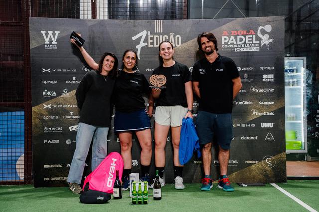 Definidos os vencedores em Lisboa e no Porto da A BOLA Padel Corporate League powered by XPENG