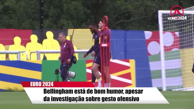 Bellingham de bom humor apesar da investigação sobre possível gesto ofensivo