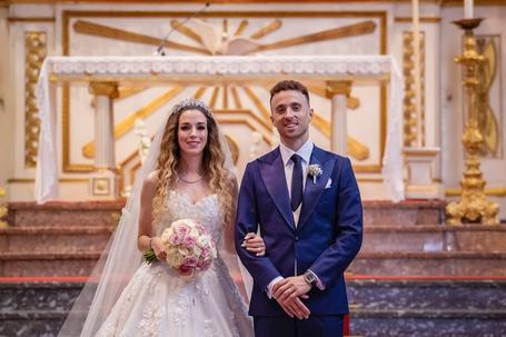 Rute Cardoso e Diogo Jota tinham casado a 22 de junho. Foto Rute Cardoso e Diogo Jota/Instagram
