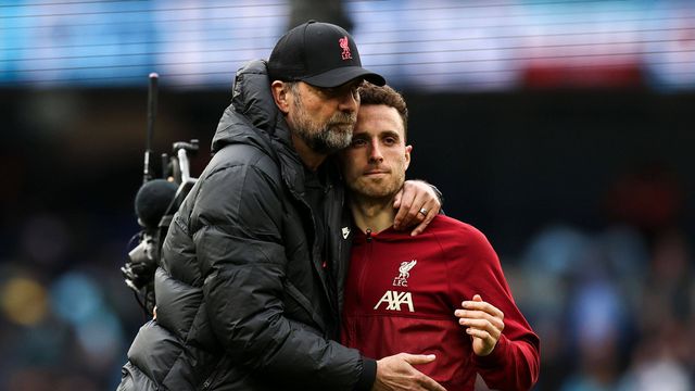 Jurgen Klopp e Diogo Jota - Foto: IMAGO
