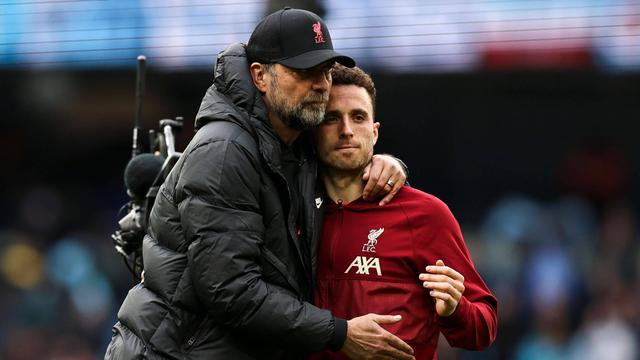 Jurgen Klopp e Diogo Jota - Foto: IMAGO