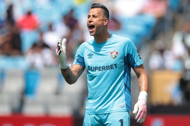 Fabio a representar o Fluminense no Mundial de Clubes