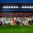 Fotografia partilhada por Cristiano Ronaldo no final da partida