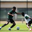 Luís Guilherme empenhado na jogada - Foto: SPORTING CP