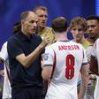 Thomas Tuchel a dar indicações aos jogadores