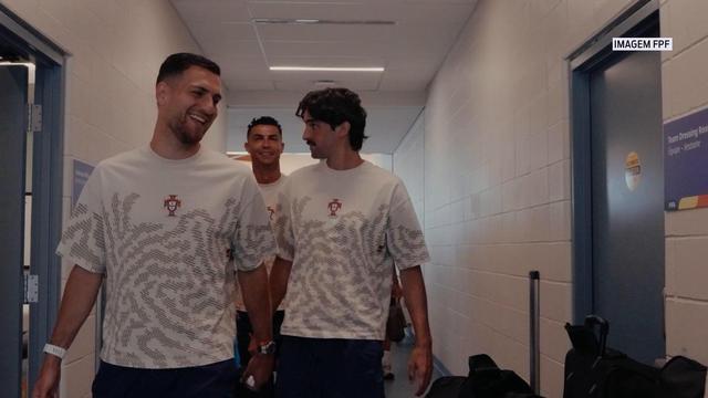 Sem parar e com boa disposição: Seleção regressa ao trabalho após drama com Croácia