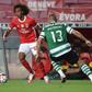 Tomás Tavares jogou pela equipa principal do Benfica em 2019/20 (Foto A BOLA)