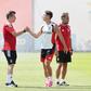 Marco Silva e Sudakov - Foto: SL Benfica