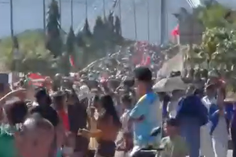 Mar de gente nas ruas de Díli para festejar vitória de Portugal no Mundial 2026