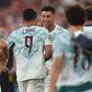 Gonçalo Ramos festeja com Ronaldo - Foto: A BOLA/Miguel Nunes