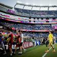 Alemanha a recolher aos vestiários no jogo com o Paraguai
