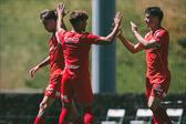 SC Braga festejou no primeiro jogo da pré-temporada - SC Braga