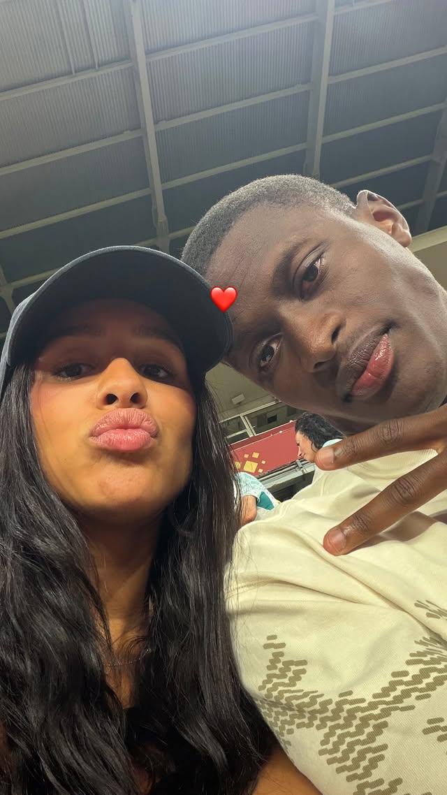 Thalyta Silva, a namorada de Nuno Mendes, em Toronto. Foto: Instagram