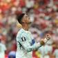 Cristiano Ronaldo marcou pela primeira vez em fases finais de Mundiais