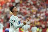 Cristiano Ronaldo marcou pela primeira vez em fases finais de Mundiais
