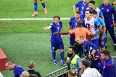 Luka Modric frustrado com ambas as intervenções do VAR