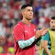 Cristiano Ronaldo vestiu a camisola 21 de Diogo Jota - Foto: Lusa