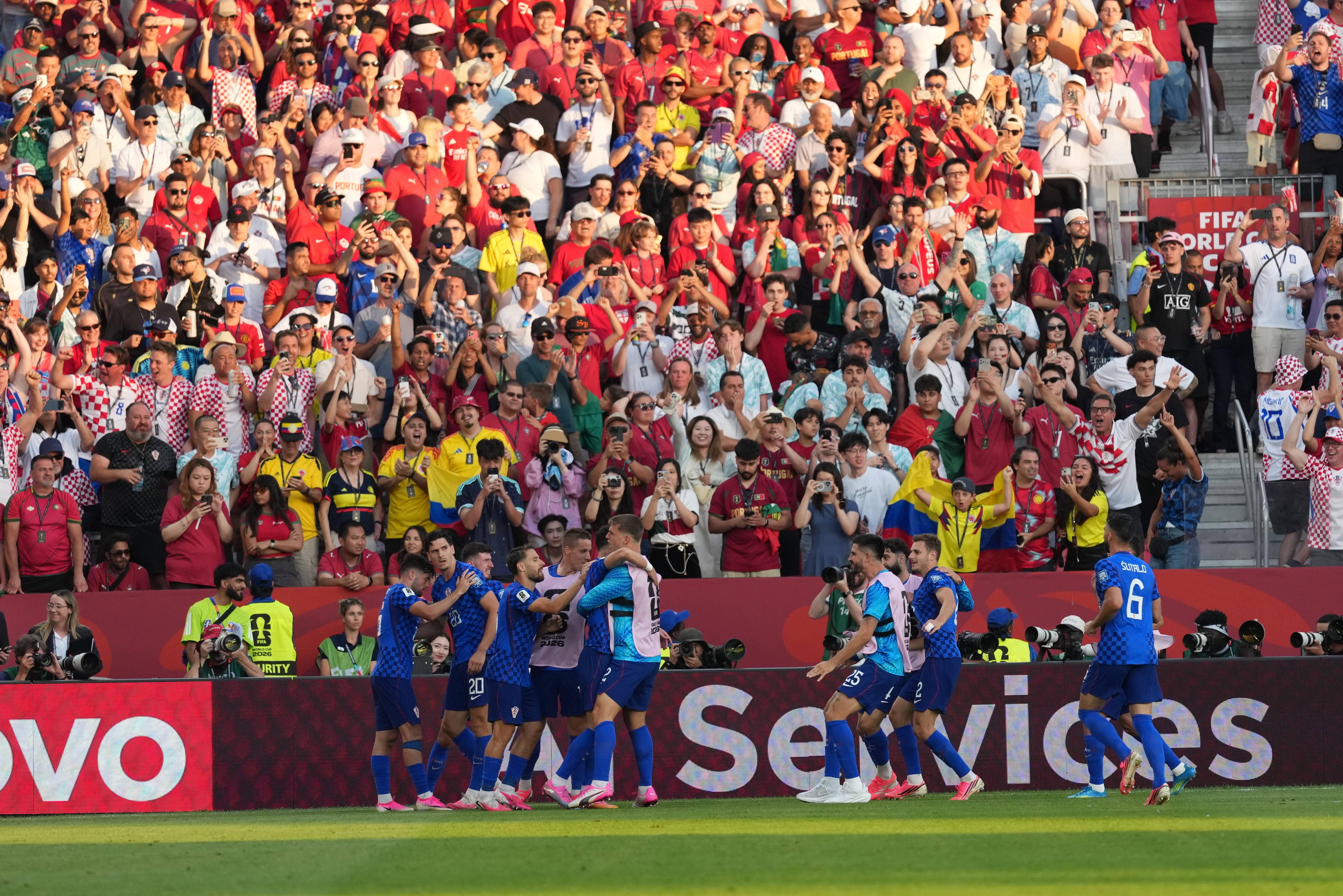 Festejos da Croácia