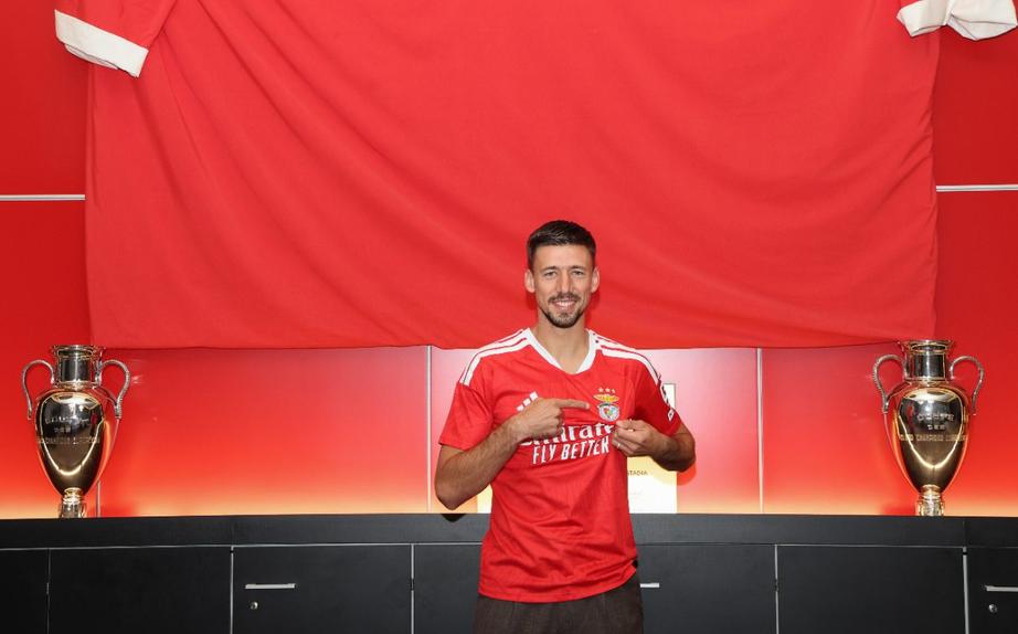 Lenglet à Benfica - Foto: SL Benfica