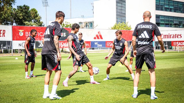Benfica ultima pormenores para a Champions