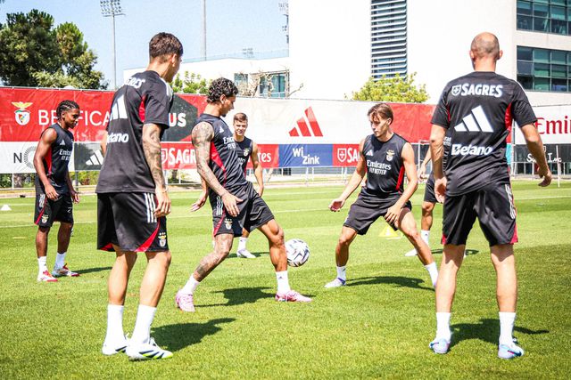 Benfica ultima pormenores para a Champions