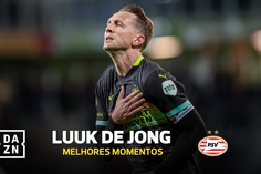 Para adepto do FC Porto ver: melhores momentos de Luuk de Jong na Champions