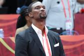 Chris Bosh apenas jogou nos Raptors e Heat, tendo sido campeão por duas vezes em Miami         Fotografia Imago