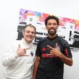 Vozinha já veste as cores do Colo Colo