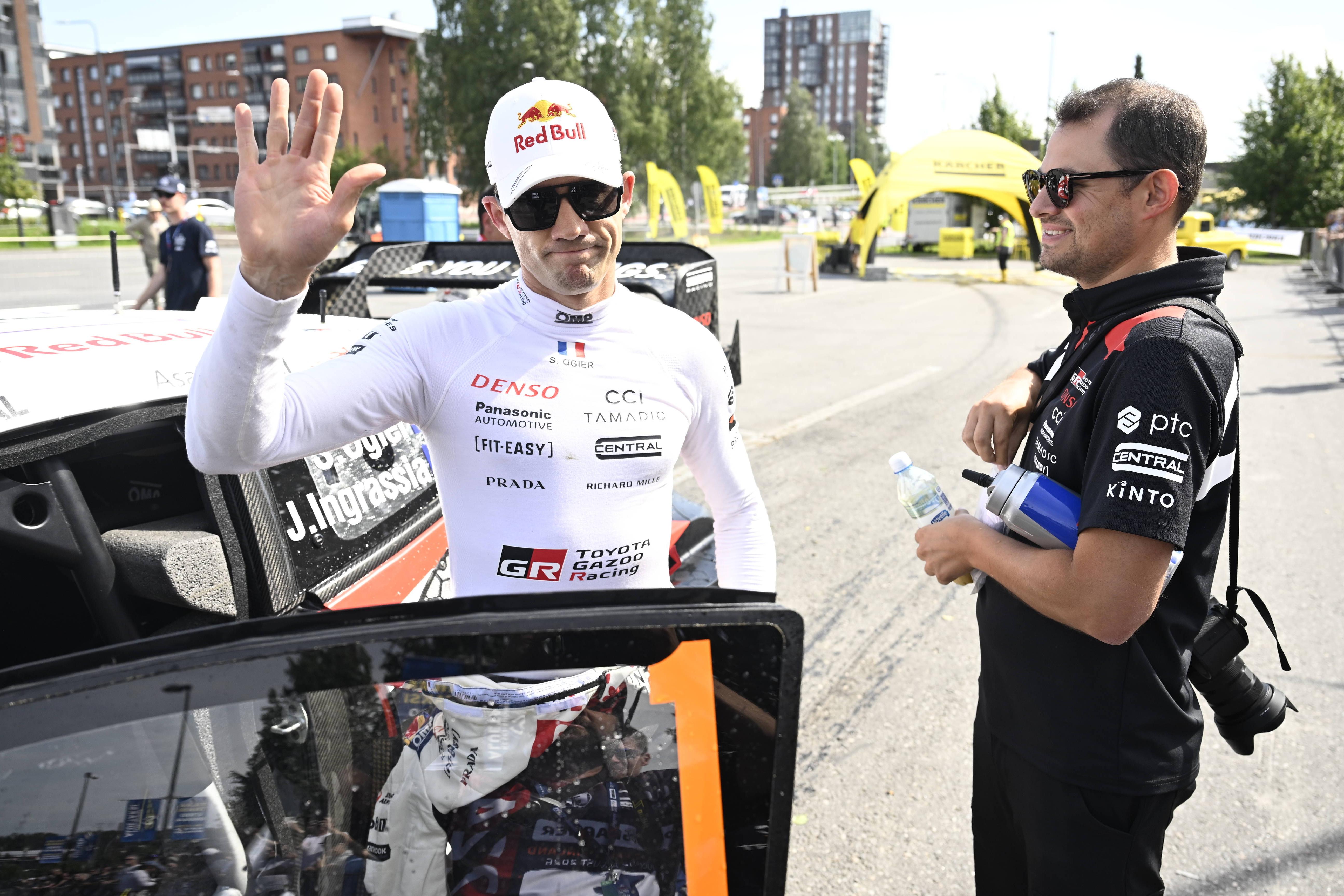 Sébastien Ogier promete manter-se na luta pelo títulos de 2026       Fotografia Imago