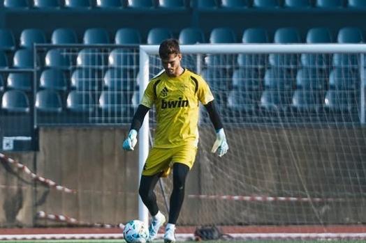 André Gomes chegou ao Casa Pia proveniente do Benfica e gansos têm agora quatro guarda-redes — Foto: Casa Pia