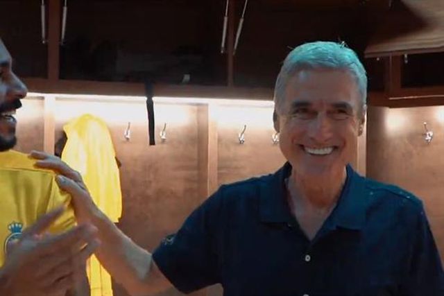 Vídeo: houve festa no balneário no aniversário de Luís Castro (vídeo)