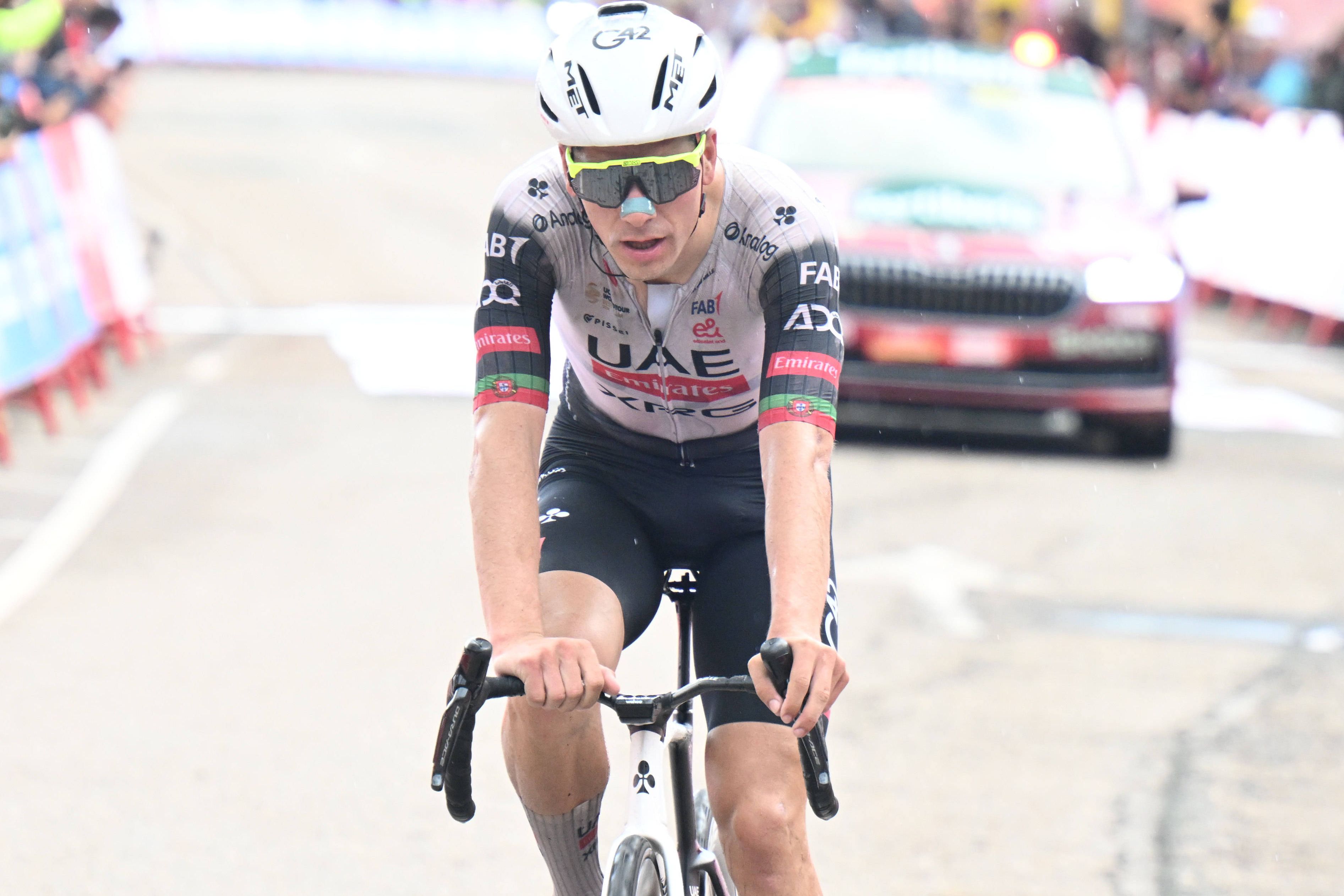 João Almeida em ação na Vuelta