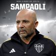 Mercado oficial: Sampaoli regressa ao Atlético Mineiro