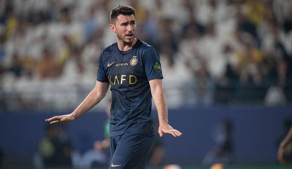 Laporte com a camisola do Al Nassr