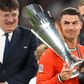 Cristiano Ronaldo com a Taça relativa à Liga das Nações