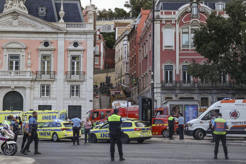 Descarrilou o Elevador da Glória