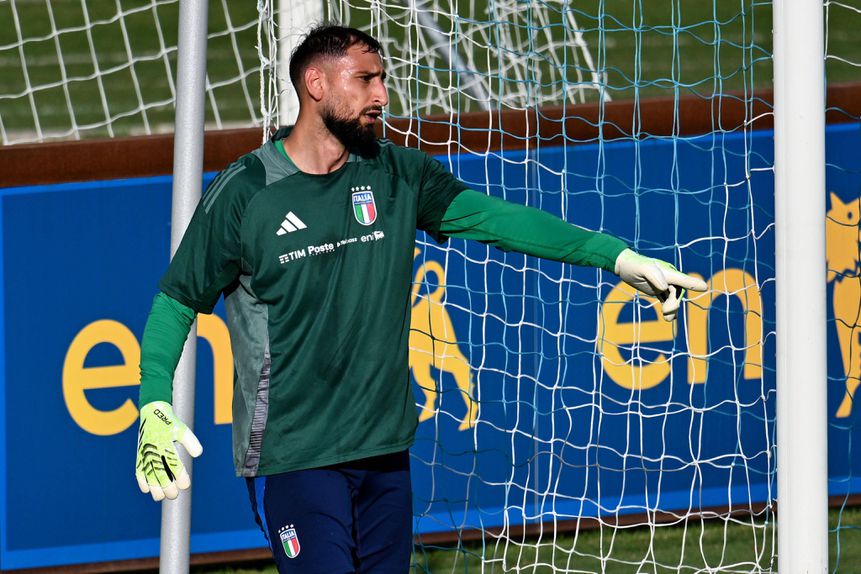 O guarda-redes Gianluigi Donnarumma