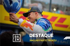 Hadjar partiu troféu do GP dos Países Baixos e equipa foi à loucura