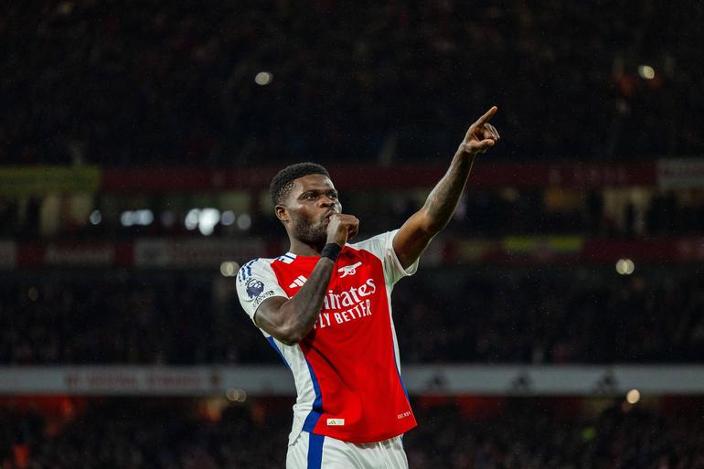 19 - Thomas Partey custou 50 milhões de euros ao Arsenal vindo do Atlético Madrid - Foto: Imago
