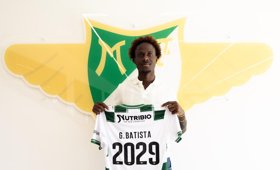 Gilberto Batista é cónego até 2029 - Foto: Moreirense