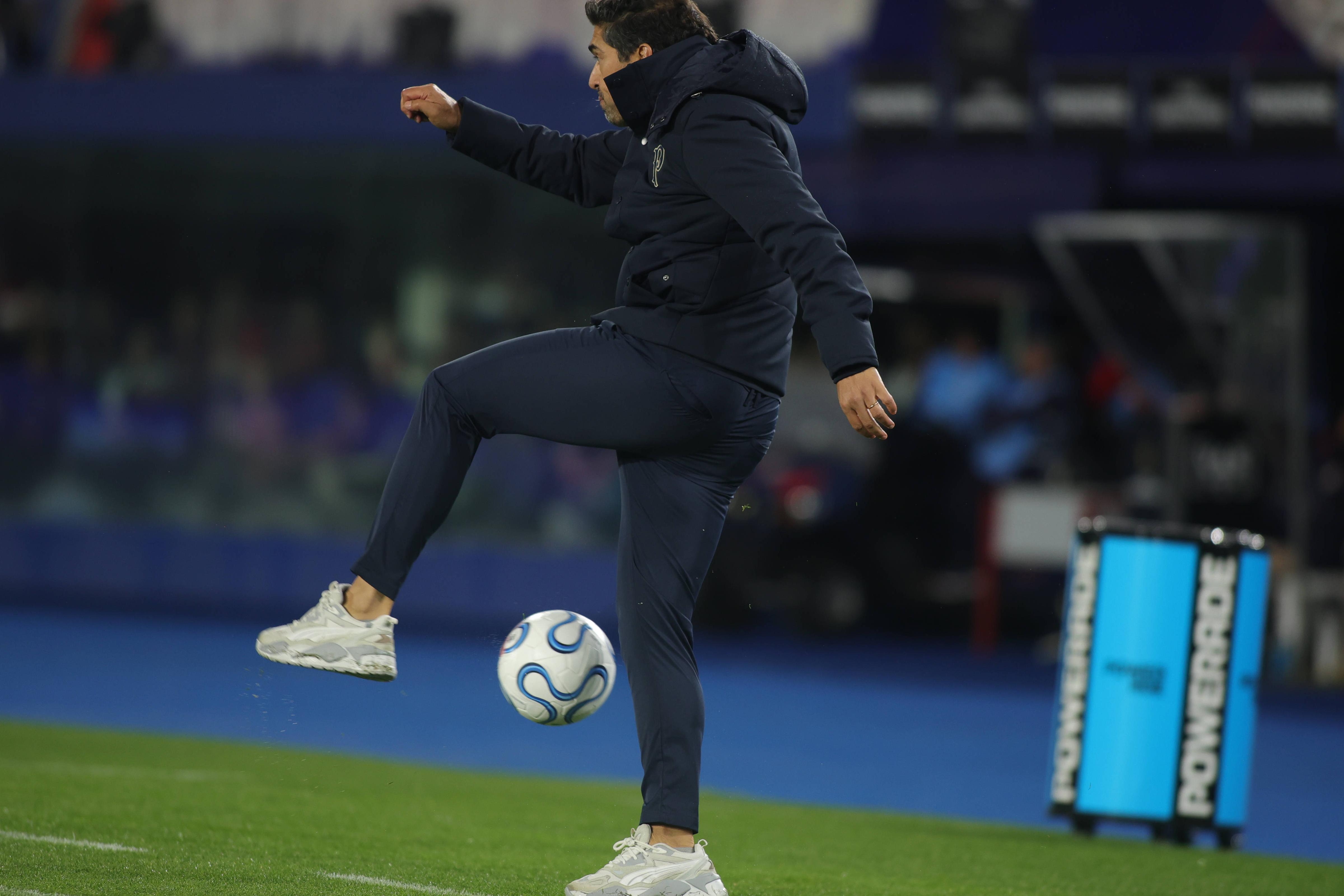 Abel Ferreira irritado