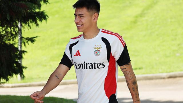 Echeverri  - Foto: SL Benfica